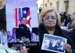 Ilia Rodriguez attends the 11th anniversary of 9/11 in honor or her son. Photo by Daniella Silva