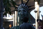 The People's Puppets' large scale State of Liberty marionette. Photo by Courtney Pence