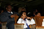 Saudia Kahn, 9, of PS 50, attentively watches "Buckets" Blakes. Saudia said that she had been bullied in school. Photo by Jordyn Taylor