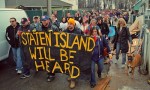 Beacon of Hope New York, a grassroots Sandy recovery group founded by Dee and Scott McGrath, at a rally in New Dorp Beach, Staten Island. The McGraths formed the non-profit advocacy group as a way to provide assistance to those displaced by Hurricane Sandy and to push local residents to stay and rebuild. Photo courtesy of Beacon of Hope New York.