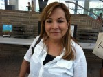 Maria Segaline, 45, of Queens, is one of 14 participants in the World Trade Center Health program's art therapy program. Photo credit: Leticia Miranda.