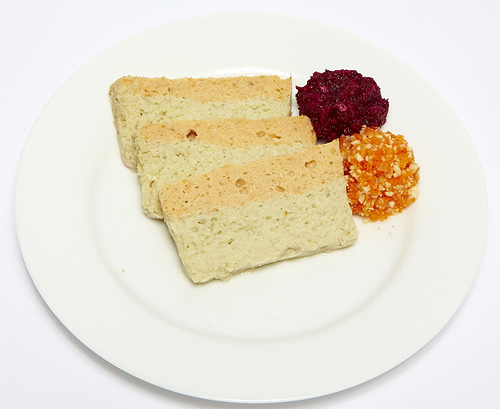 Gefilte fish, the classic though much maligned Ashkenazi Jewish appetizer, has been revived and modernized by The Gefilteria, a Brooklyn-based startup. With Passover coming up this Monday night, The Gefilteria team is racing to keep up with gefilte fish orders. Photo by Circe Hamilton.