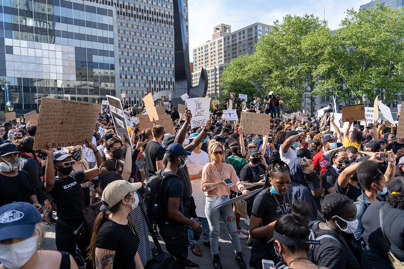 New York City erupts in cry for racial justice - Pavement Pieces