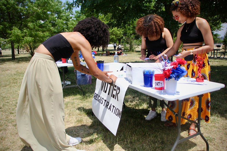 Juneteenth picnic in Jersey City - Pavement Pieces