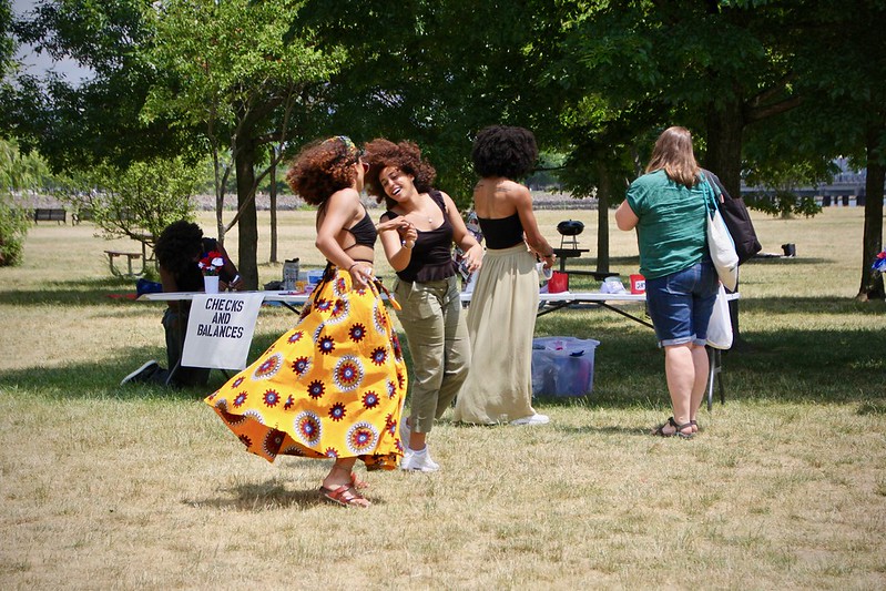 Juneteenth picnic in Jersey City - Pavement Pieces