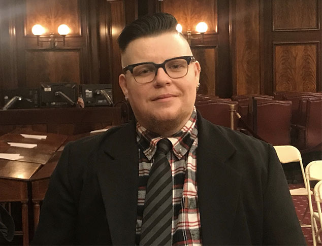 CUNY gender non-conforming students and staff want City Council support Pavement Pieces