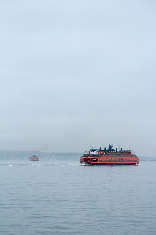 can you bring a dog on the staten island ferry