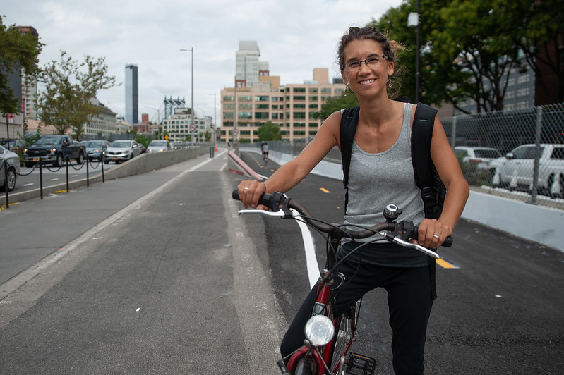brooklyn bridge bike lane