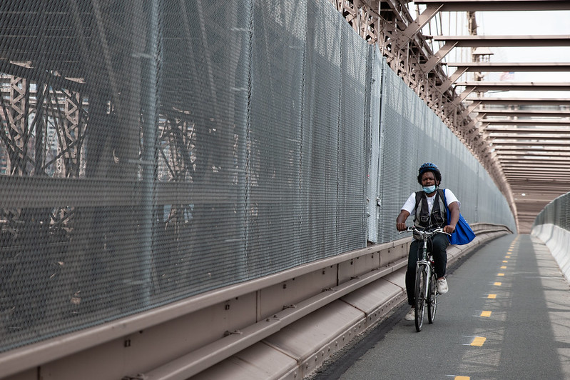 Brooklyn bridge 2024 bike lane